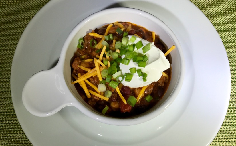 Easy 3-Bean Turkey Chili with Chipotle